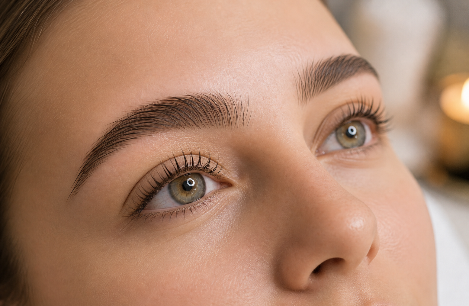 Beauty brow and lash treatment