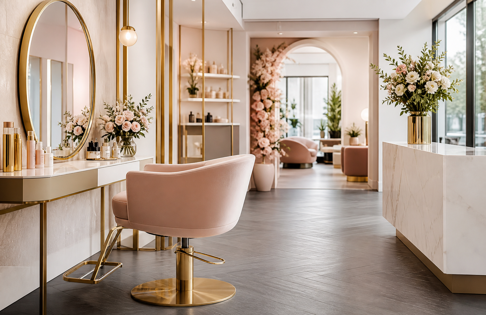 Salon interior